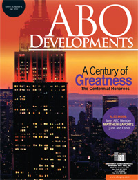 ABO Developments Fall 2010